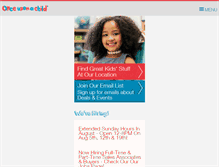 Tablet Screenshot of onceuponachildfindlay.com